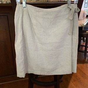 Ann Taylor wrap skirt